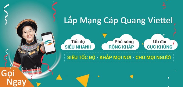 Đăng ký lắp đặt Internet Viettel Bình Thuận nhận ưu đãi miễn phí modem wifi