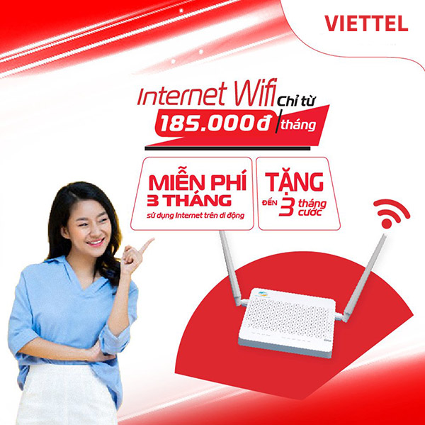 Lắp mạng Viettel Wifi giá rẻ
