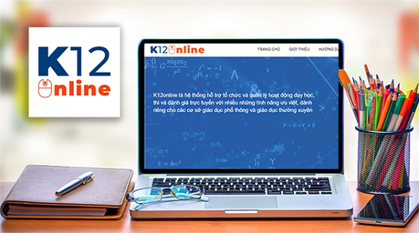 K12Online ứng dụng học và thi trực tuyến