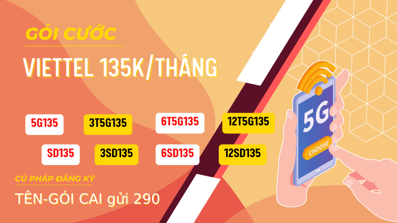 Cách đăng ký gói cước 5G Viettel giá rẻ nhận data khủng 2025