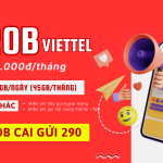 Đăng ký gói cước V120B Viettel miễn phí 45GB và gọi free 30 ngày