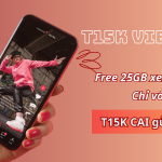 Gói cước T15K Viettel miễn phí data xem Tiktok