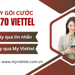 Hủy gói cước SD70 Viettel với 2 cách hoàn toàn miễn phí